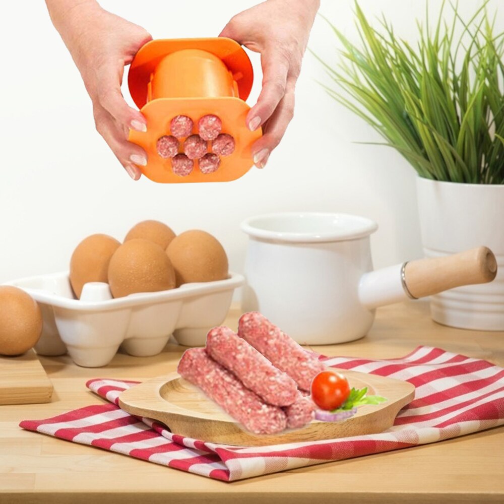 Knijper Thuis Keuken Vlees Worst Dog Maker Vlees Strip Squeezer Pasta Gehaktballen Rapid Prototyping Keuken Diy Gadgets