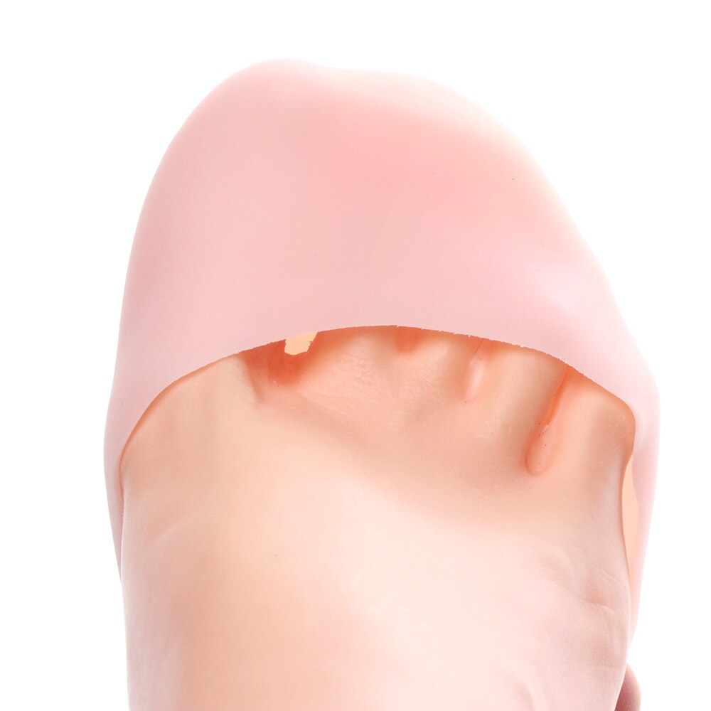 1pairs Foot Care Silicone Soft Ballet Pointe Dance Shoes Pads Dancing Toe Protector Shock Absorbing Gel Shoe Inserts Women