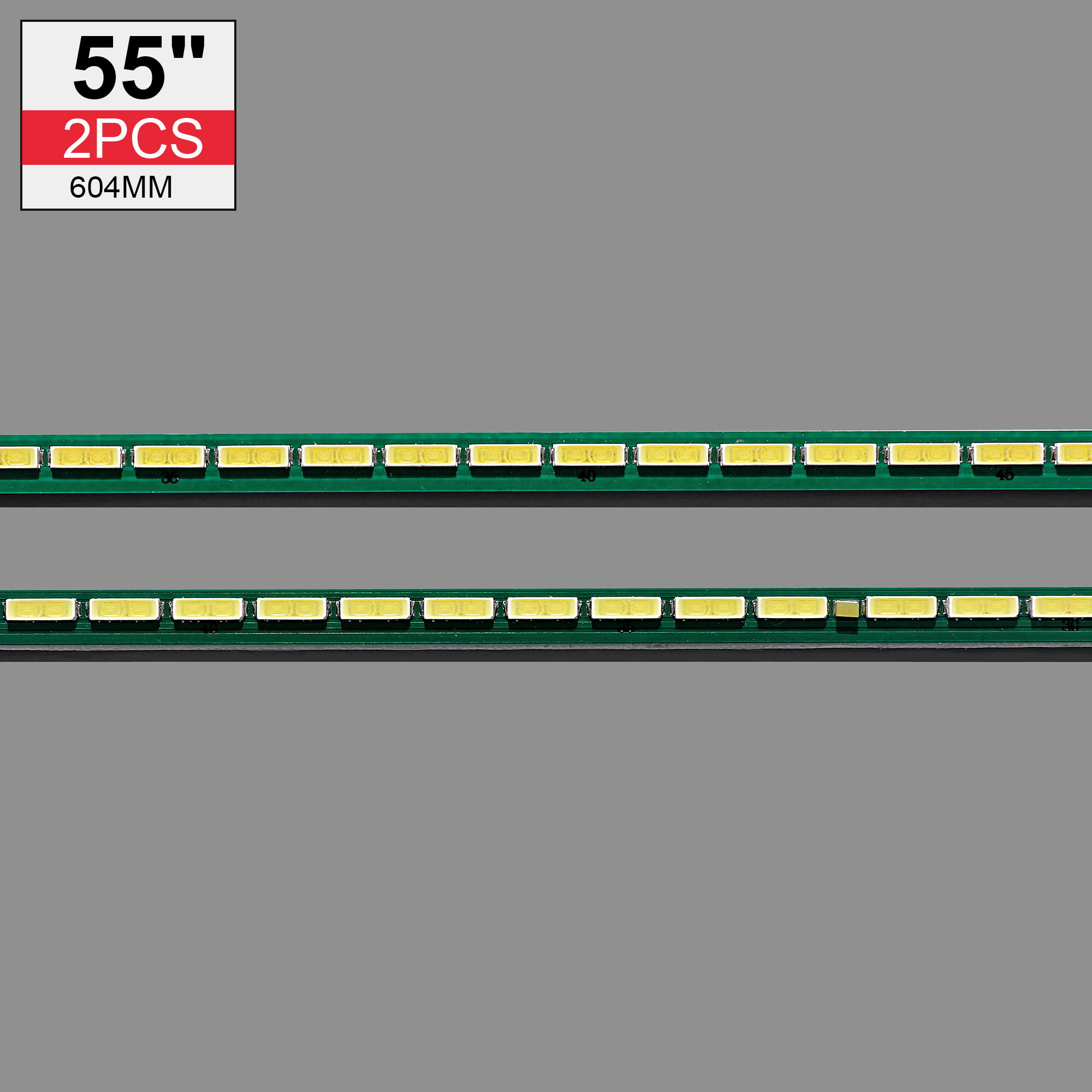 LED backlight stip(2) for LG 55LA6800 55LA7400 55LA660V 55PFL6008K 55LA6600 6922L-0069A 0080A 6916L1210B 6916L1209B 6916L1198A