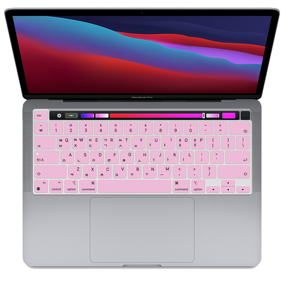 SDYIGOE-cubierta de teclado coreano para MacBook Pro13 pulgadas, M1, A2289A2338A2141 Pro16, con barra táctil, protector de película de piel para teclado