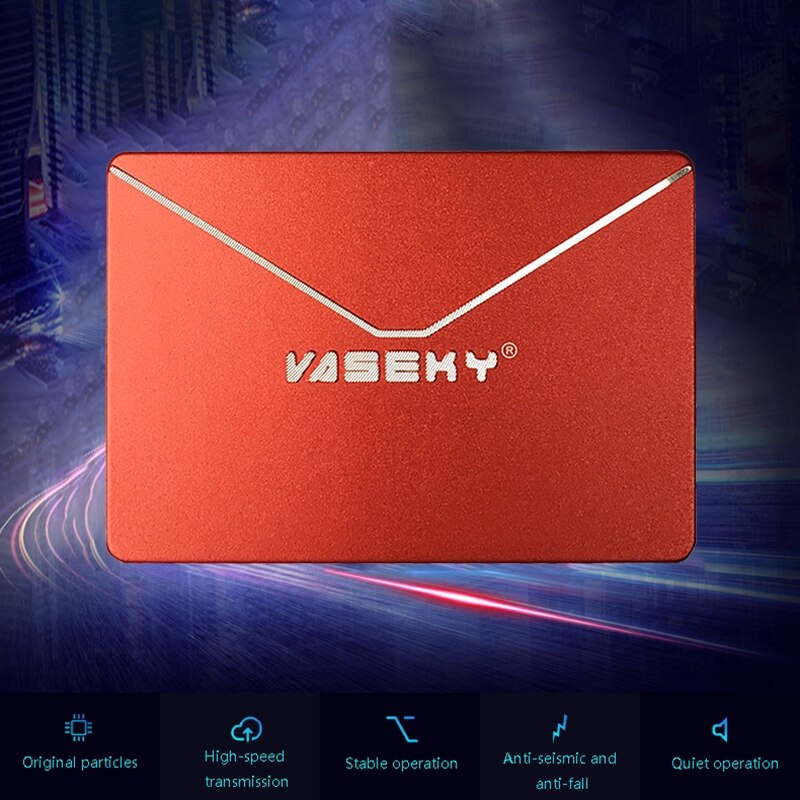 Vaseky V880 Solid State Drive, 256G 2.5 Inch Ssd SATA3 Interne Solid State Drive Voor Desktop/Notebook Algemene Harde Schijven