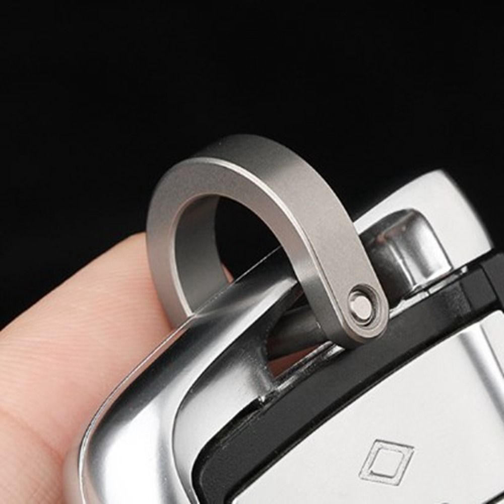 Titanium Alloy D Bow Staples Buckles Shackle Key Ring Keychain Hook Outdoor Bracelet Buckle Horseshoes Carabiner
