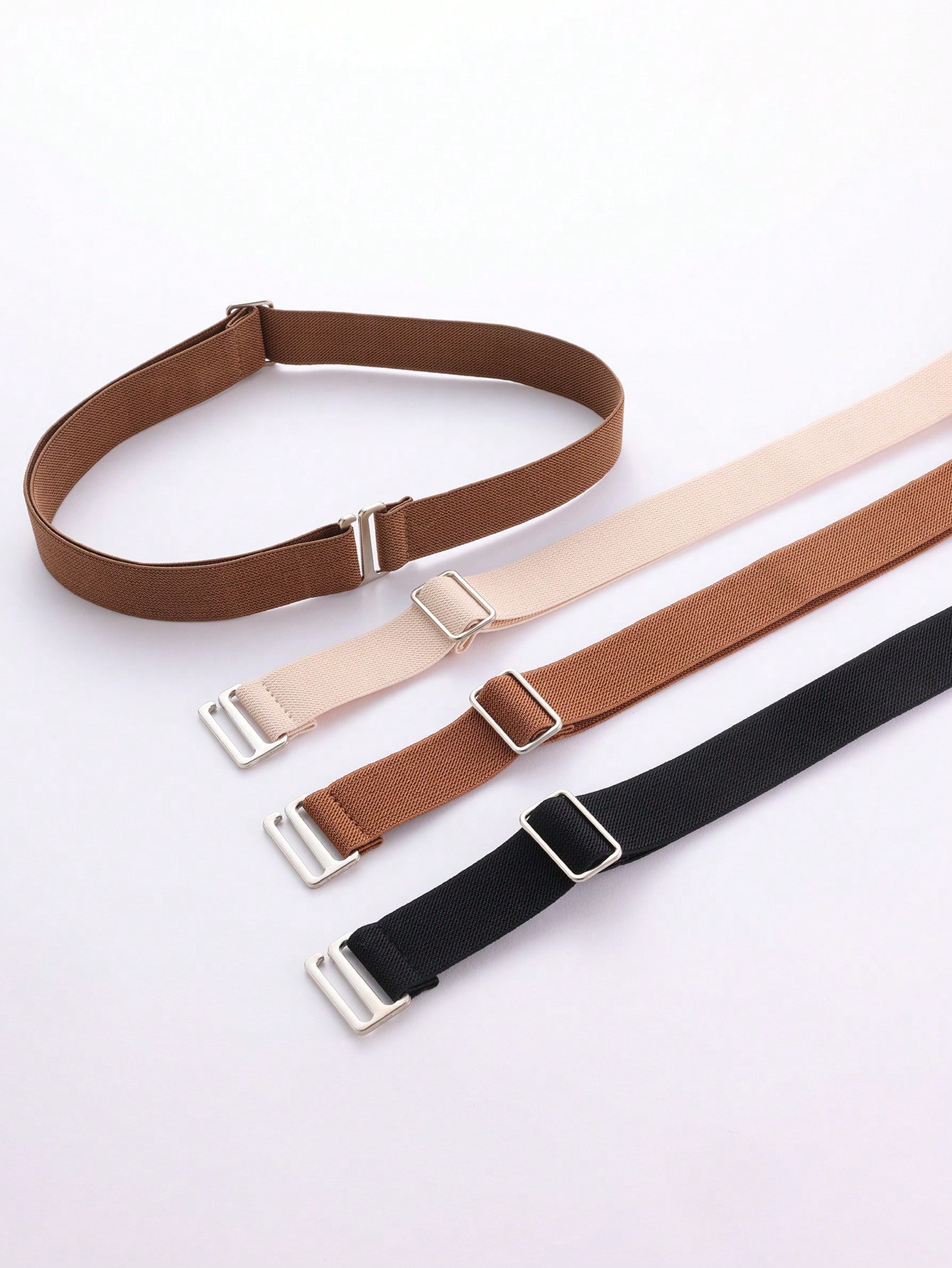 1pc elastische, comfortabele en verstelbare antislipbroekriem voor dames, past op de meeste maten