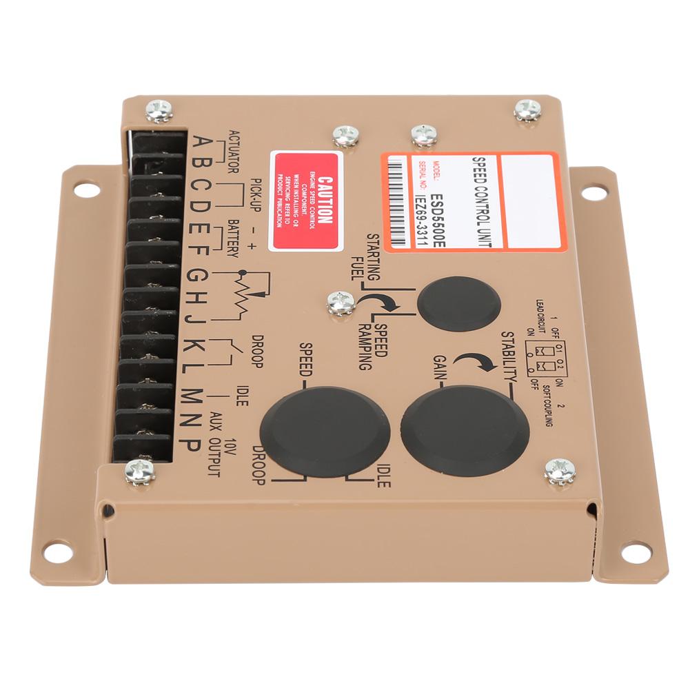 ESD5500E Generator Speed Controller Electronic Engine Speed Controller Governor Generator Controller Panel 1KHz ~ 7.5KHz