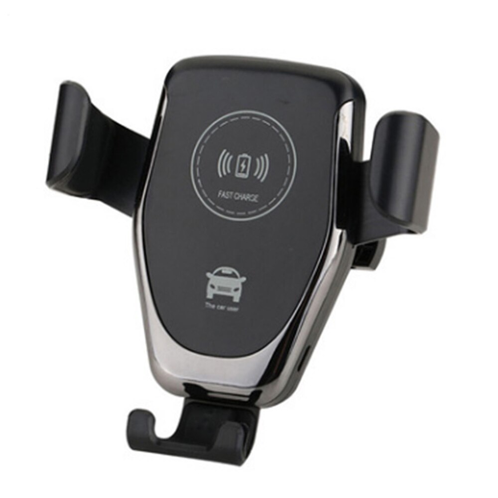 Bezprzewodowa ładowarka QI 10W telefon komórkowy szybka ładowarka uchwyt uchwyt samochodowy powietrze kratka wentylacyjna uchwyt telefonu dla iPhone XS XR X 8 Samsung Huawei: bezprzewodowy ładowarka
