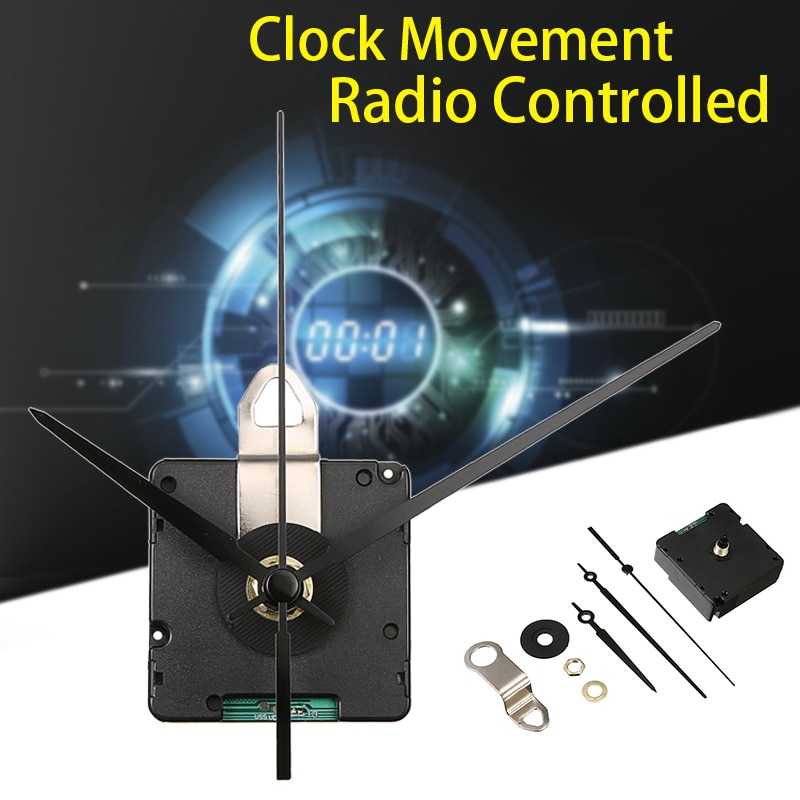 Quartz Wall Clock Movement Mechanism Radio Controlled Movement Wireless Motor Core For DIY Repair Wall Clock Accessories
