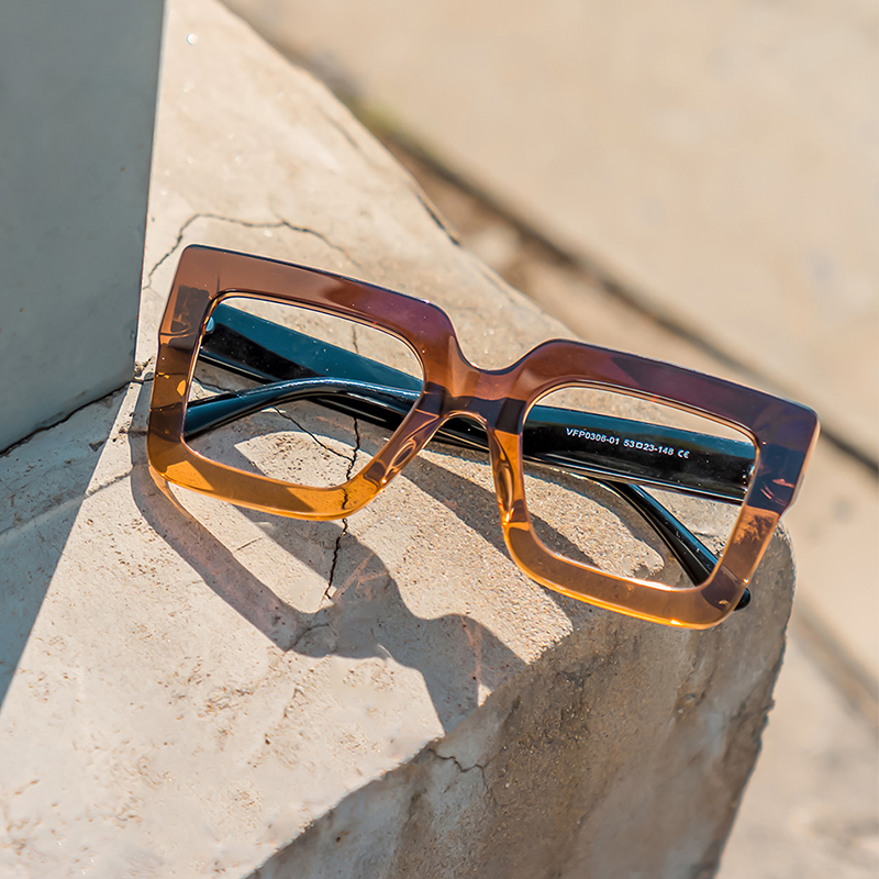 Gafas cuadradas transparentes con montura Vintage, lentes de de gran tamaño, para ordenador