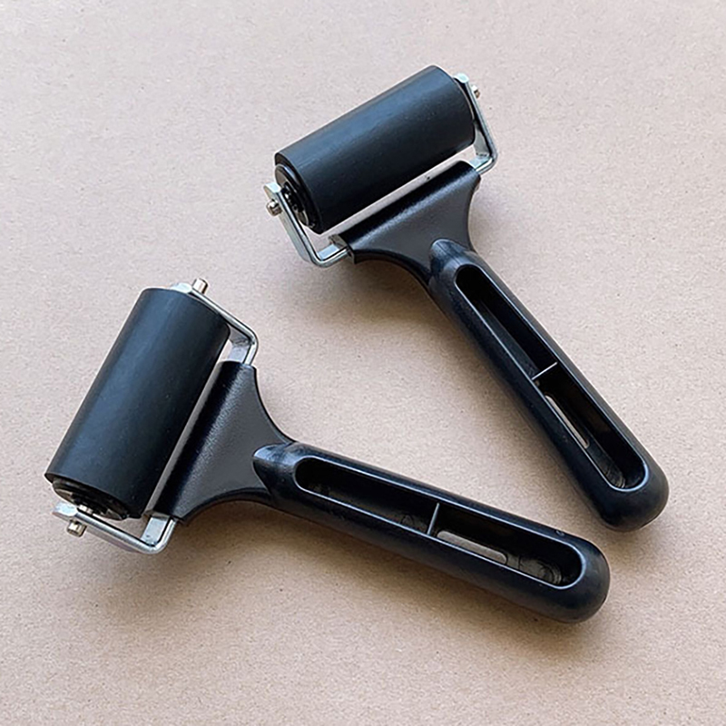 6cm Rubber Roller Brayer Ink Painting Printmaking Roller Art Stamping Tool Paint Roller