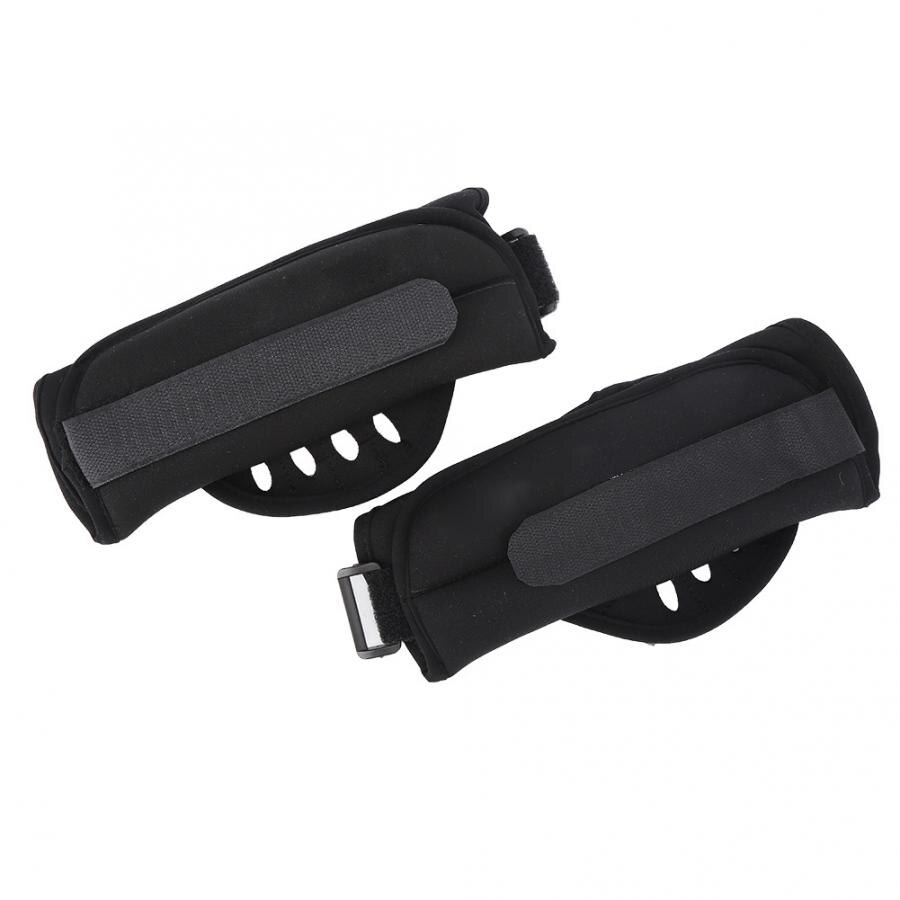 1 paire 2Kg gants lestés Fitness demi-doigt gants lestés sac de sable poignet garde pull-ups boxe entraînement haltères gants