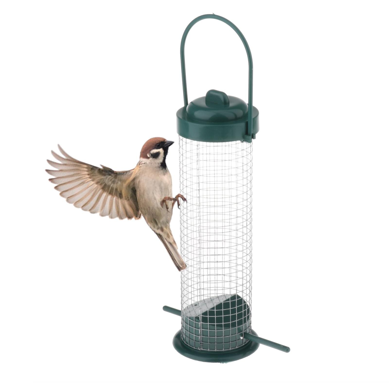 Wild Bird Feeder Squirrel Proof Feeding Station for Oudoor Patio Plastic