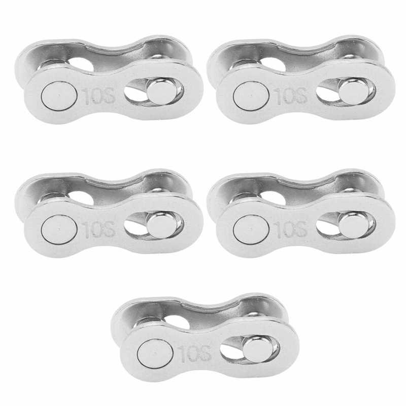 5pair 1/6/7/8/9/10/11/12 Speed Bicycle Chain Connector Lock Quick Link Road Bike Buckle Joint Buckle Master Cycling Parts: Burgundy