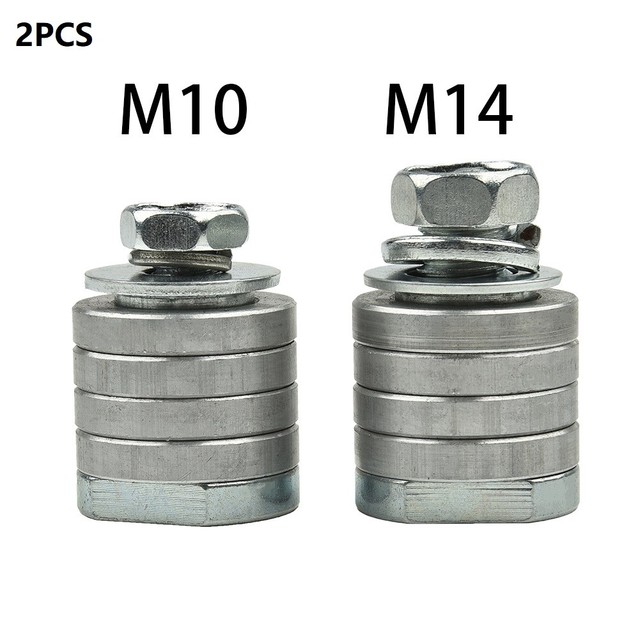 M10/M14 Angle Grinder Adapter Parts Grooving Machine Accessories Locking Plate High Hardness Power Tools: M10 M14