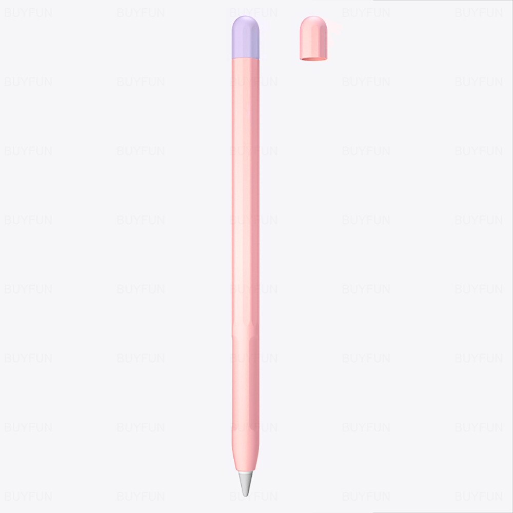 Dla Apple Pencil 1/2 Case piórnik Tablet Touch Stylus Pen pokrowiec ochronny na Apple Pencil 2 1st 2nd miękki silikonowy futerał: pencil 2 / 03