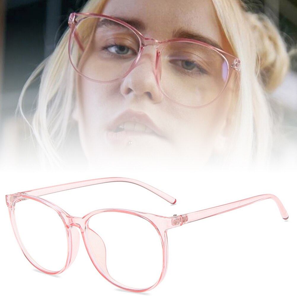 Unisex Anti Blue Ray Glasses Blue Light Blocking Glasses Optical Eye Relieving Fatigue Nearsighted Glasses for Office Reading: 3