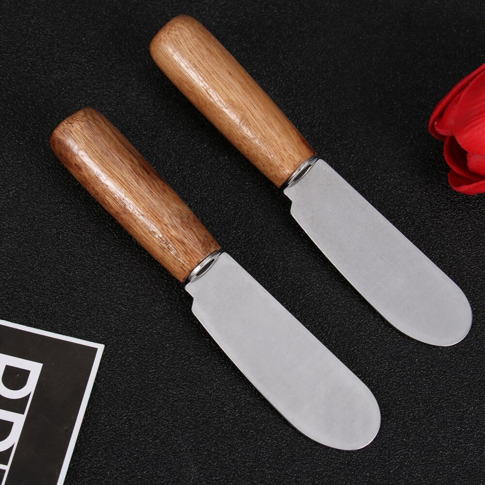 6 stuks botermes roestvrij staal scherp stevig boterscheider botermes voor keuken snijden