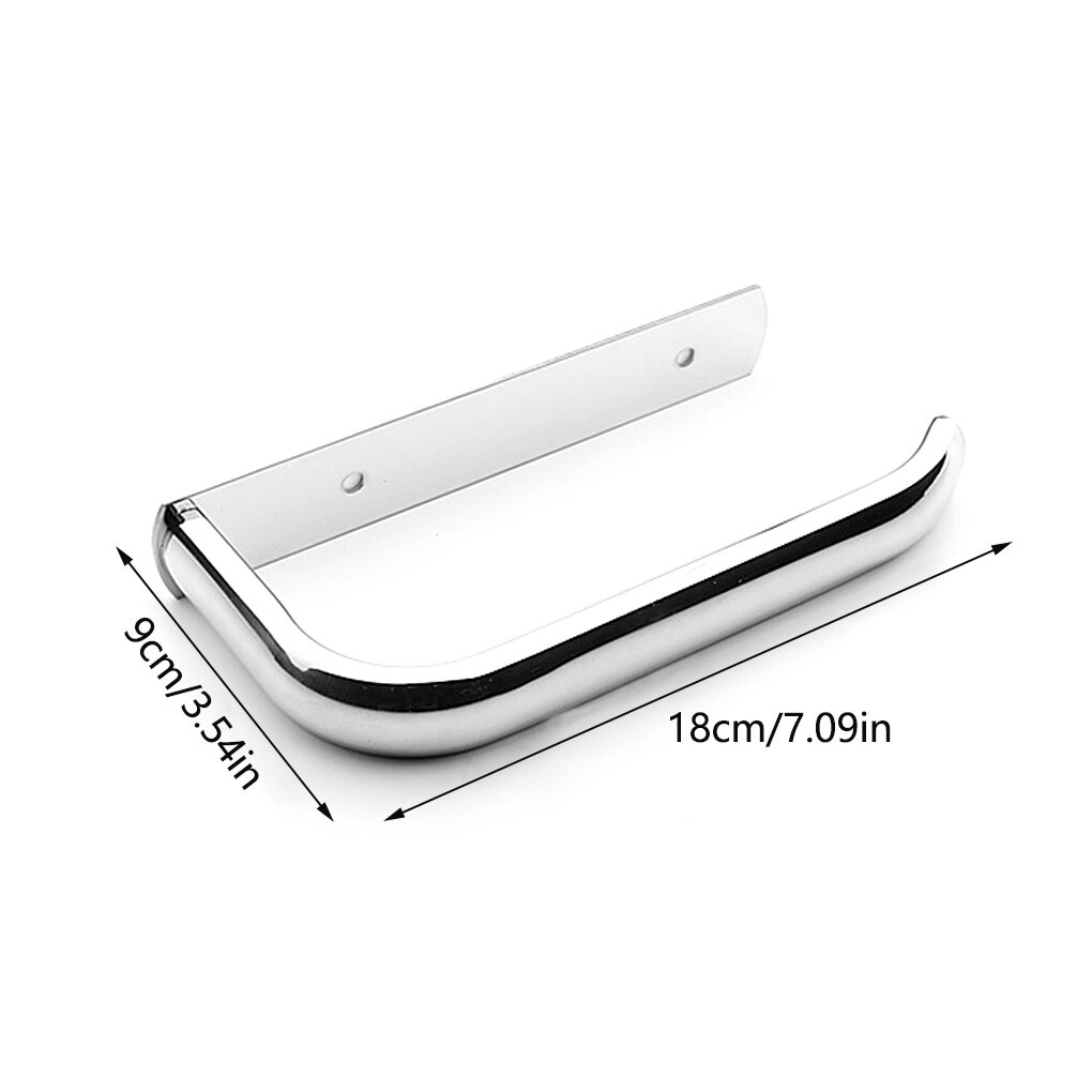 Keuken Wc Houder Rvs Corrosiebestendig Zelfklevende Washroom Mount Slijtvaste Toilet Stand Beugel: Short