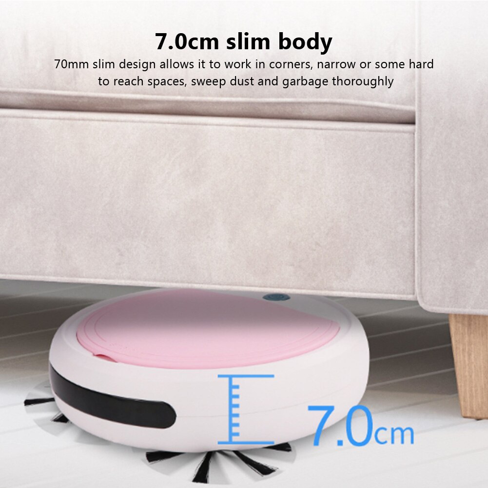 UV Sterilizer USB Multi-function Robot Vacuum Cleaner Cleaning Machine Intelligent Vacuum Cleaner Sweeping Machine Robot