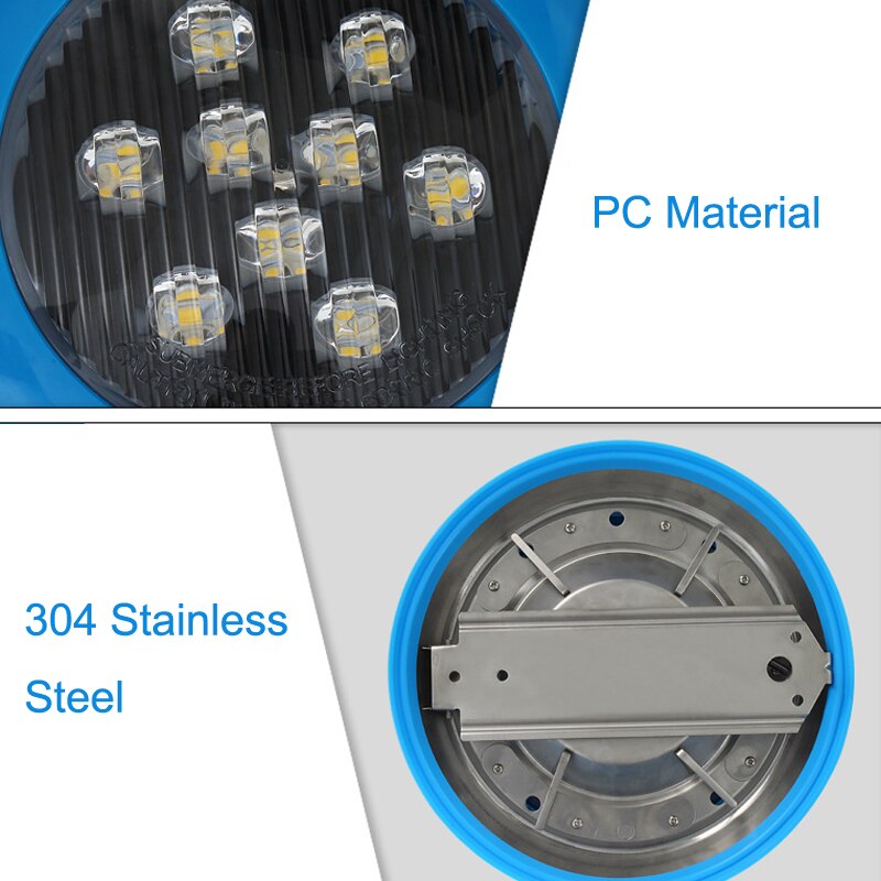 9W RGB waterproof lighting pool light IP68 waterproof