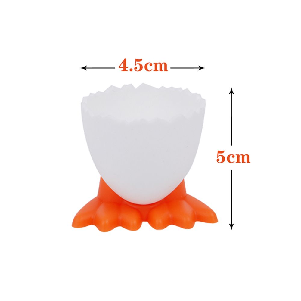 1/2/4Pcs Egg Cup Holder Plastic Boiled Egg Cups Stand Rack Kitchen Cooking Tool Breakfast Supplies Cute Eggs Separator Container