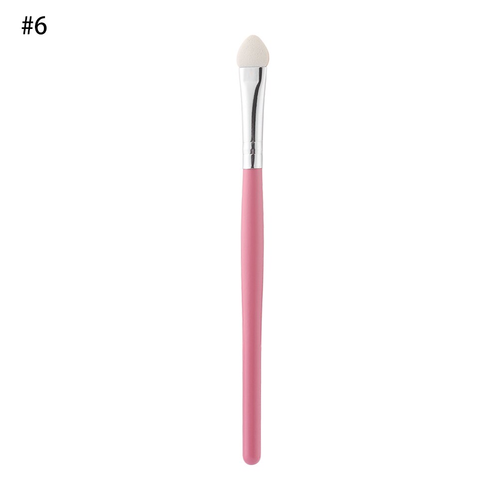 Pinceau à Long manche pour fard à paupières, éponge professionnelle, bâton à sourcils, applicateur de fard à paupières Portable, Eyeliner, outils de maquillage cosmétique, 2 pièces: 06