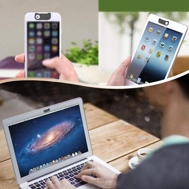 6 pakkauksen verkkokameran kannen liukukansi ultraohut tietokoneelle pro ecoho show tabletti ipad puhelin suojaa yksityisyyttä