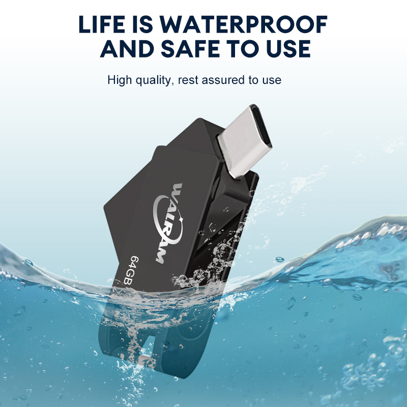WALRAM High Speed USB 2.0 Flash Drive 32GB 16GB 128GB U Stick dla PC przenośny dysk Mini długopis 16GB 32GB wodoodporny pamięć USB
