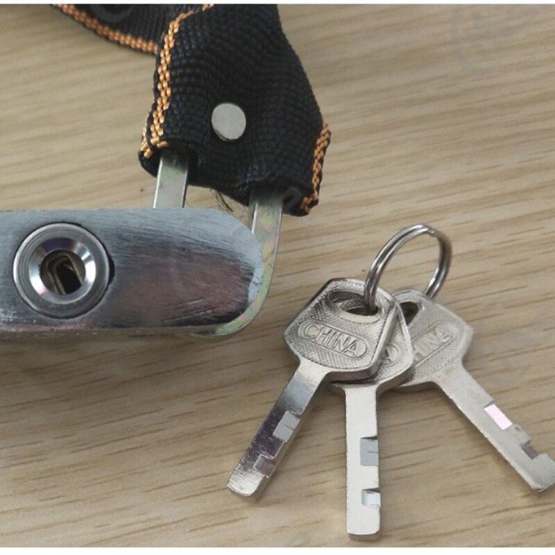 Bike Lock,Bicycle Motorcycle Chain Lock, High Security Bicycle Lock ,Anti-Theft Bike Chain Lock,800mm