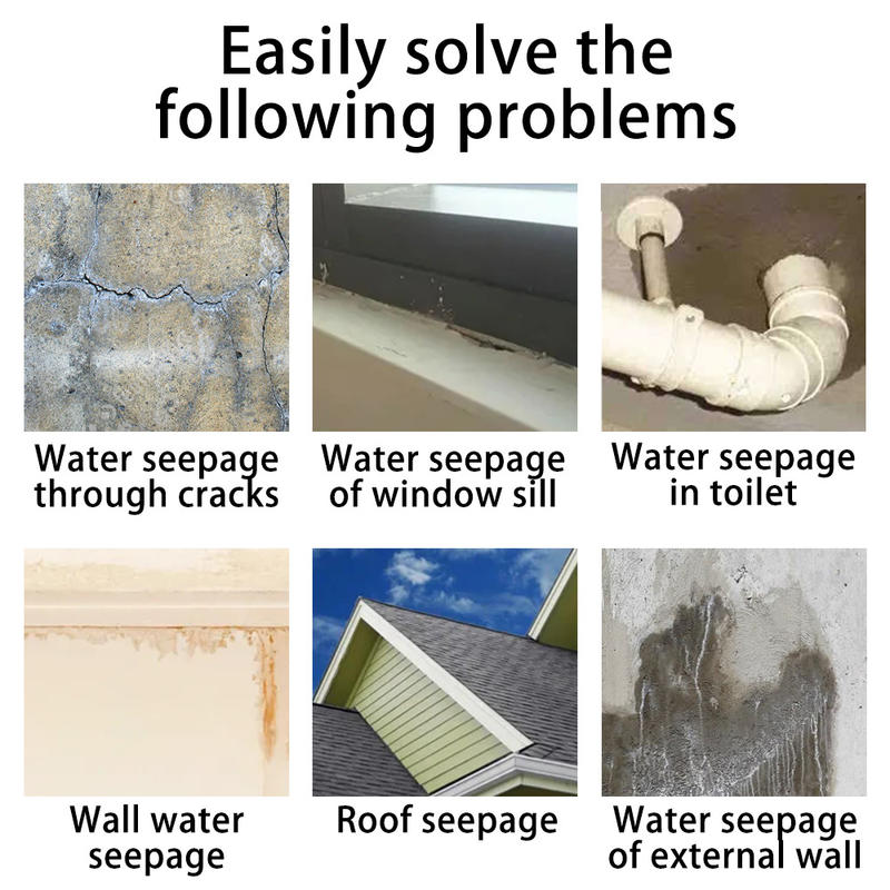 Mægtigt fugemasse spray usynligt vandtæt middel til keramiske fliser gulvfliser væg hjem tag lækage 30ml