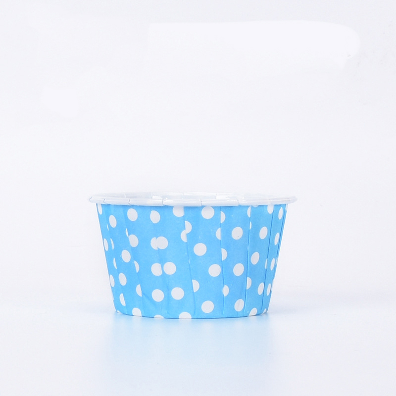 50 Uds. Mini paquete pequeño de papel para tazas de magdalenas, envoltorios para cupcakes, cajas para tazas para hornear, cajas para muffins, herramientas para pasteles DIY, suministros de cocina para hornear: Verde militar