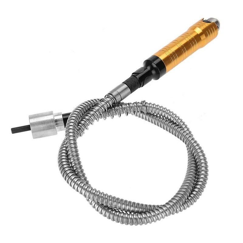 Eje Flexible para amoladora eléctrica, con Cable de extensión de mango de mandril de 0,3-6,5mm para herramienta de amoladora rotativa de taladro eléctrico