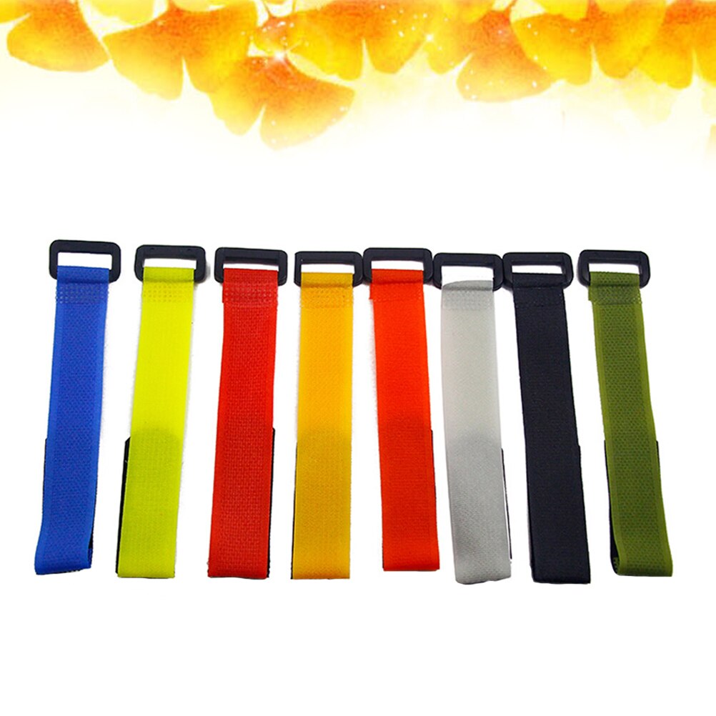 Lot De 12 Sangles De Fixation Réutilisables Avec Boucle Velcro Réglable Pour La Gestion Des Cordons 2,5 X 61 Cm