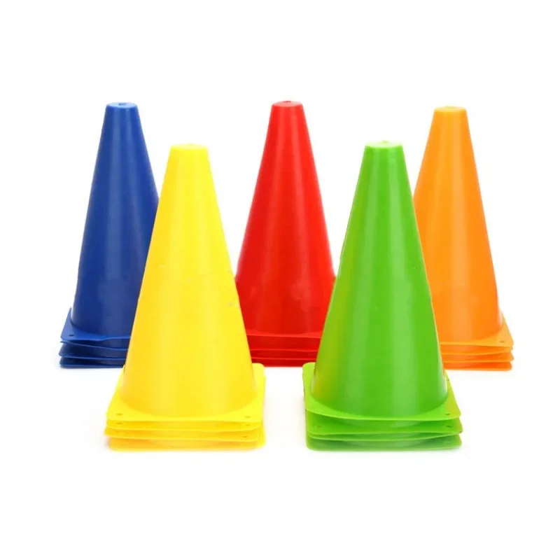 23cm merkkiä ämpäri paksu jalkapallotie tasainen harjoituskartio rulla paalu jalkapallo jalkatyö harjoittelu este merkintä kuppi este merkki