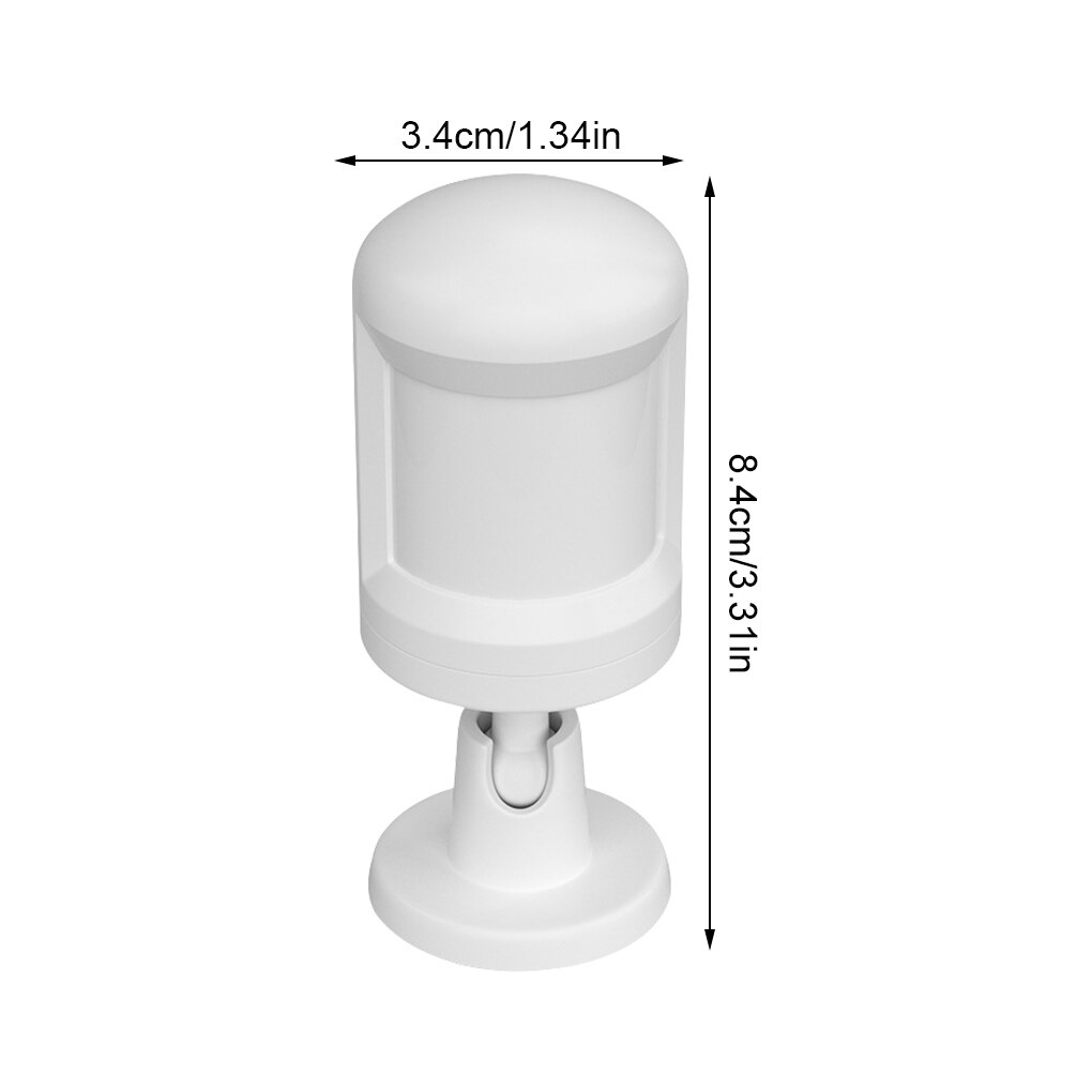 ZigBee Tuya Smart Human Body Sensor Mini Wireless Motion Detector Is Used For Safe Home Alarm System PIR Detector