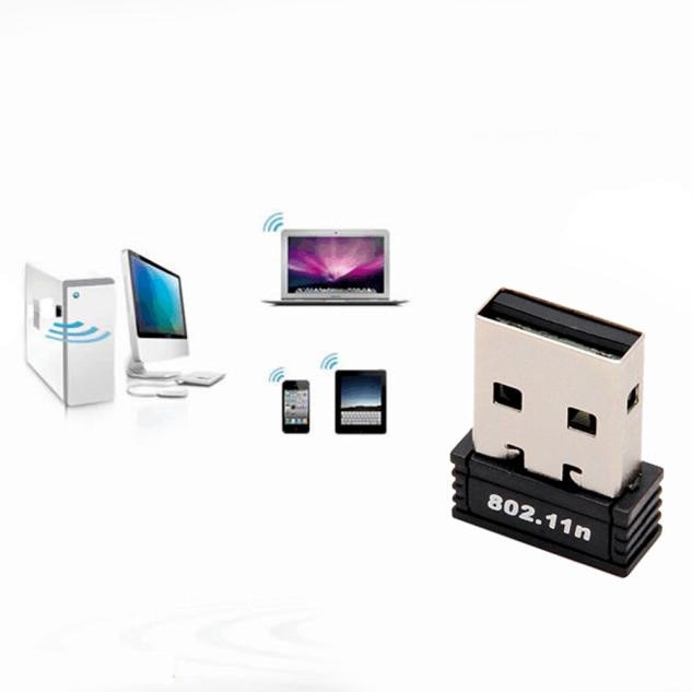 Top Draadloze Usb 2.0 150Mbps Usb Adapter Wifi 802.11n 802.11G 150M Netwerk Lan Kaarten MAY12 Hiperdeal