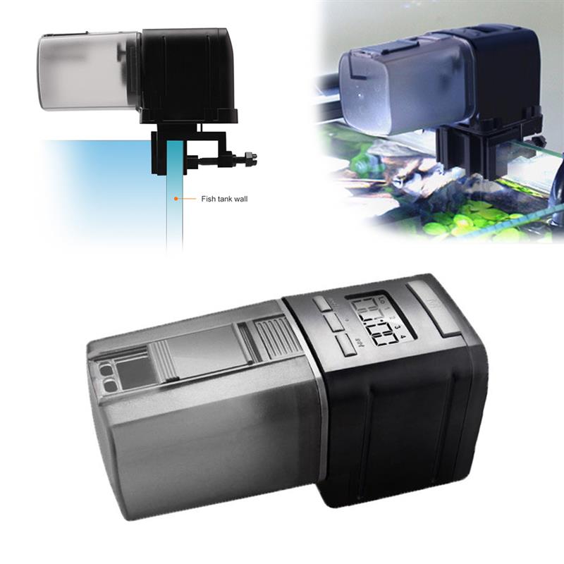 Digital Wireless Automatic Fish Feeder Tank Pond Aquarium Timer Smart Fish Food Dispensers Tool Simple Durable