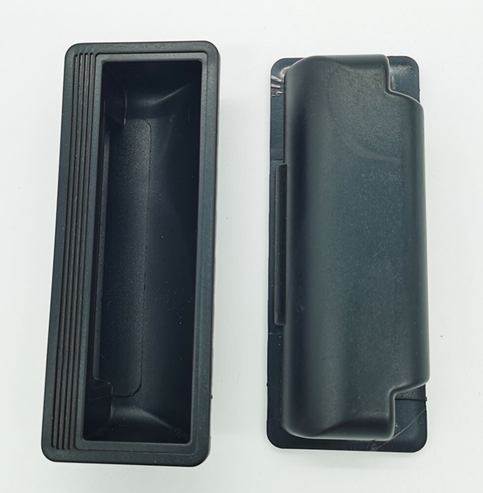 LS6250 plastic embedded concealed handle file cabinet locker clasp Iron Cabinet sliding door handle cabinet door handle