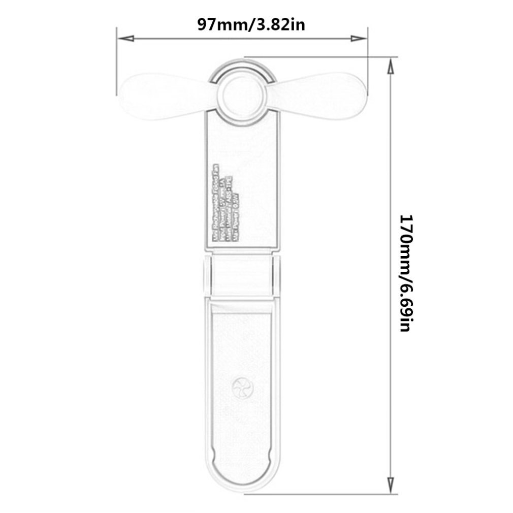 Climatiseur petit ordinateur de poche Usb Mini pliable Portable bureau C28 grand vent en plastique exquisement Durable