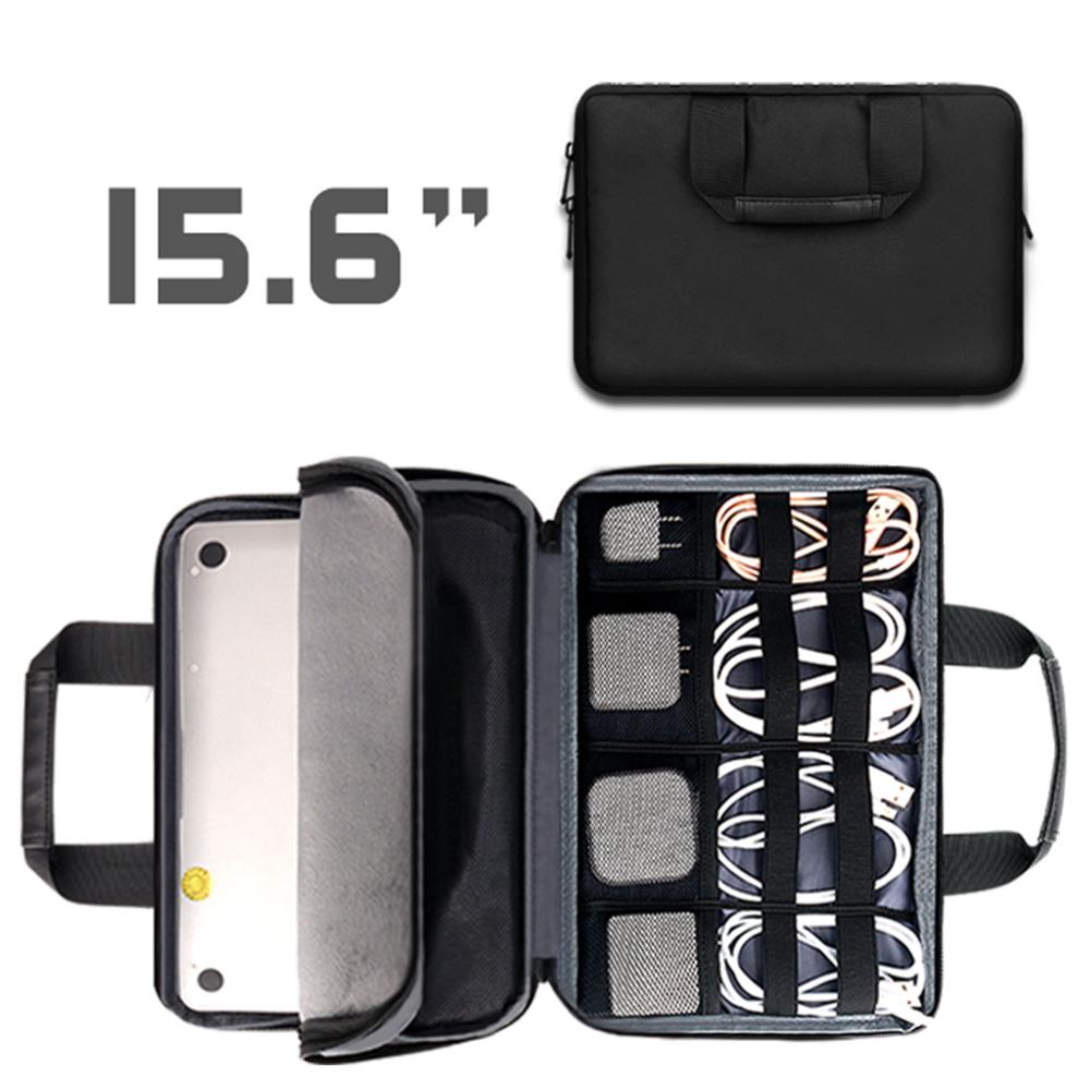 Handle Electronic Accessories Strap Laptop Sleeve Case Bag Protective Bag for 13 MacBook Air Pro 11 13 15.6 Chromebook Notebook