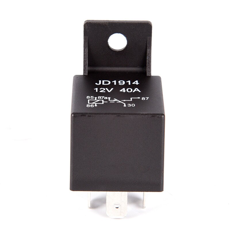 1pc 5 Pin 40A Waterproof Car Relay Long Life Automotive Relays Normally Open DC 12V/24V Relay for Head Light Air Conditioner