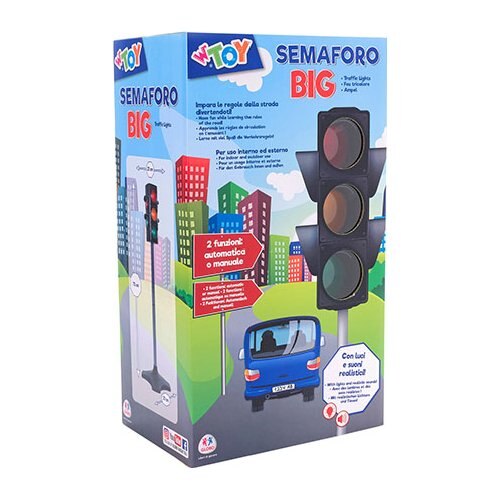 BB-Globe-verkehrs licht mit lichter und klänge hohe 75 cm. 38308 38308