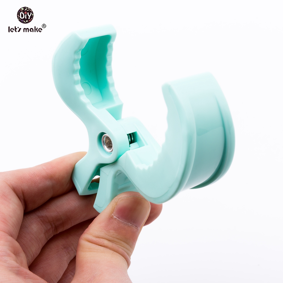 Let's make Stroller Plastic Clip Pram Clips 5pc/lot Multiple Colour Baby Shower Universal Clip Baby Nursing Accessories