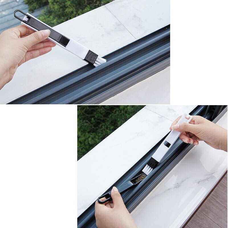 nylon bristles deep cleaning small brush window slit angle cleaning tool dust cleaning induction tool