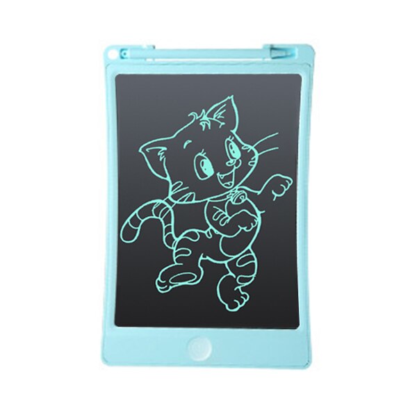 8.5 inch Smart Drawing Board Drawing Tablet LCD Screen Writing Tablet Digital Graphic Tablets Electronic Writing Pad with Pen: Blue-single color