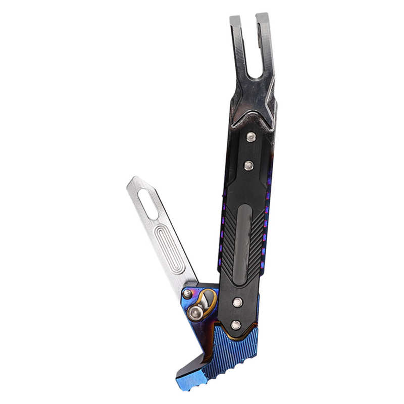 Béquille de moto antidérapante, Support latéral Stable pour voyage pour motard