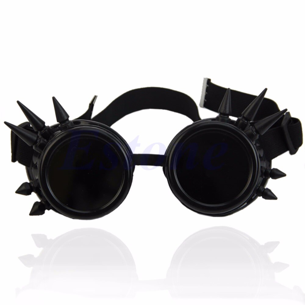 Cosplay vintage victorian nitte steampunk beskyttelsesbriller briller svejsning cyber gotisk