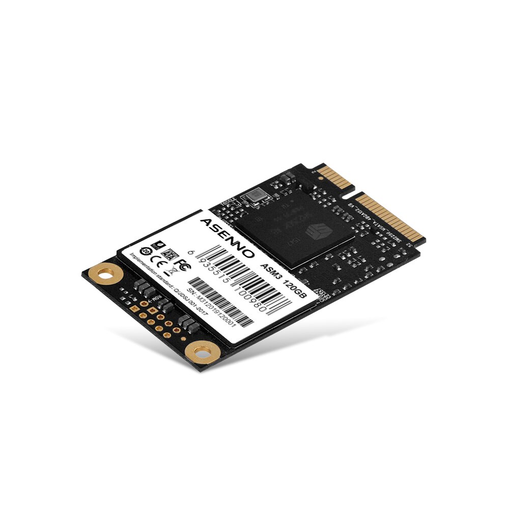 Asenno SSD mSATA 120GB 240GB 480GB 512GB 1TB Mini SATA Interne fest Zustand Antrieb für Laptop Schreibtisch