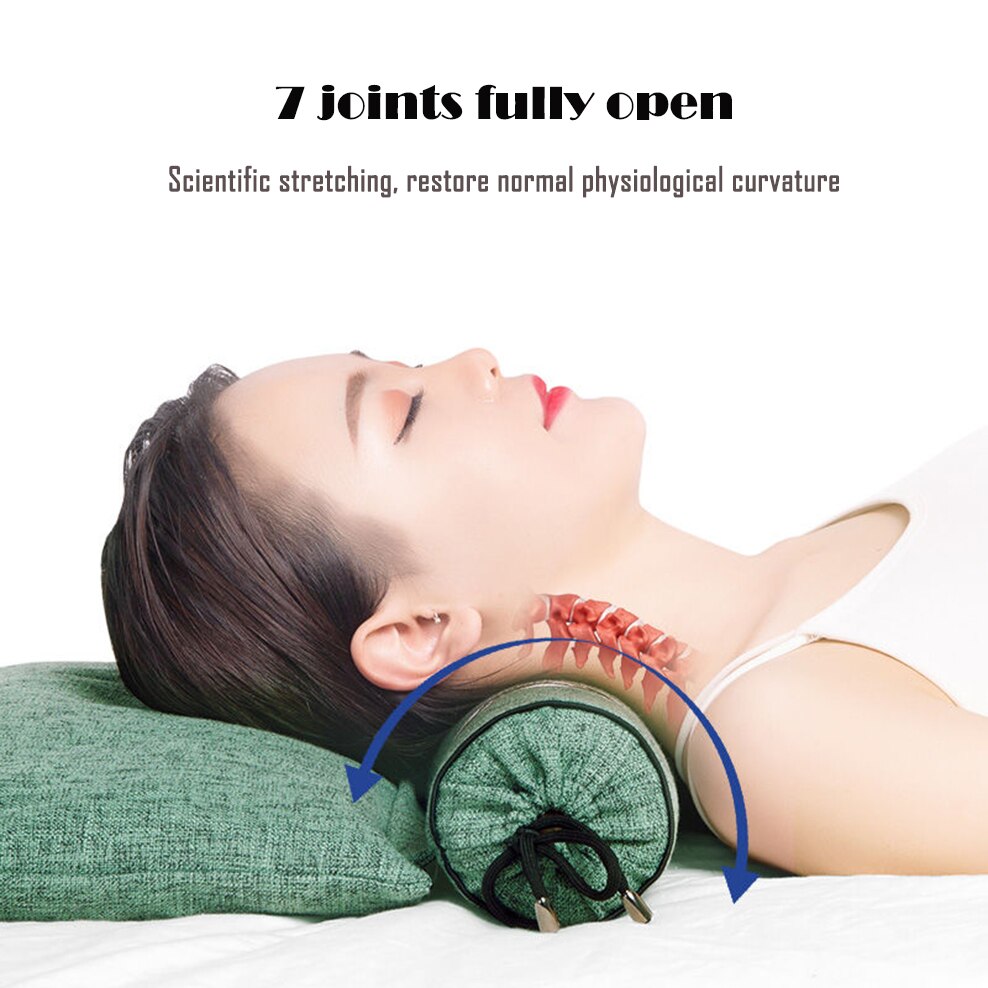 Buckwheat Cervical Pillow Orthopedic Recommendation Cervical Spine Traction Chinese Herbal Medicine Compress Neck Pillow