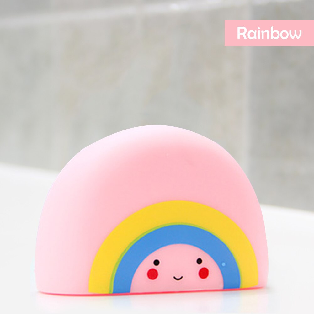 Leuke Baby Bad Water Speelgoed Vroege Onderwijs Leuke Raindrop Rainbow Weer Speelgoed Wolken Douche Drijvende Speelgoed Kids Badkamer Water Speelgoed