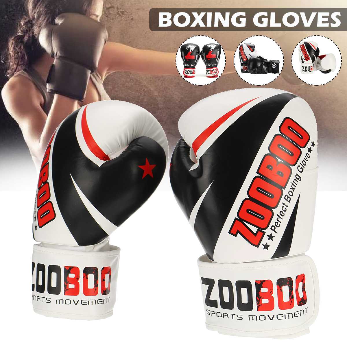 Adult Boxing Gloves PU Leather gloves Fight gloves Sandbag Liner Gloves For Men Women Training Fighting Tool