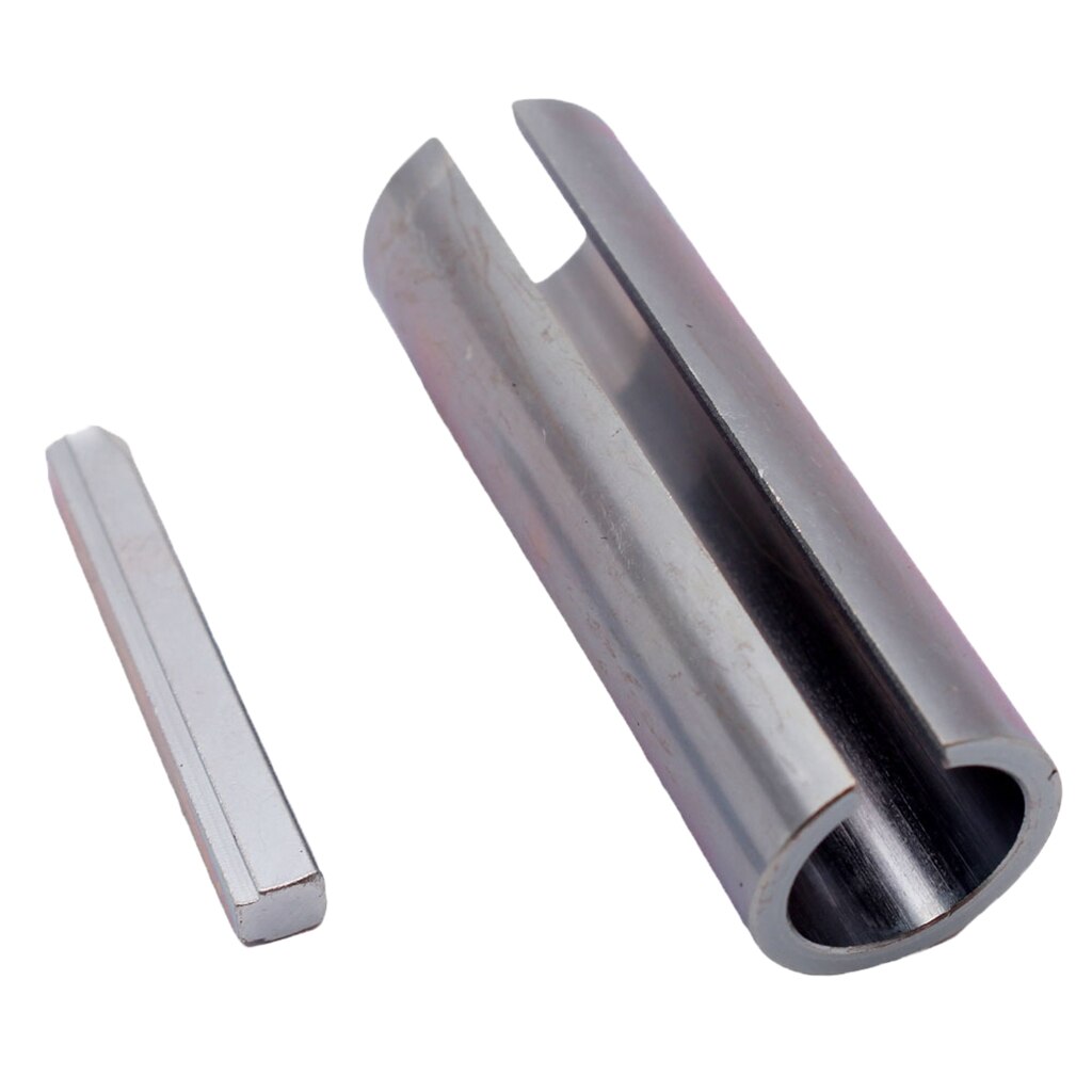 Stainless Steel 3/4' To 1' Inch Shaft Adapter Sleeve Tool With Key Pulley